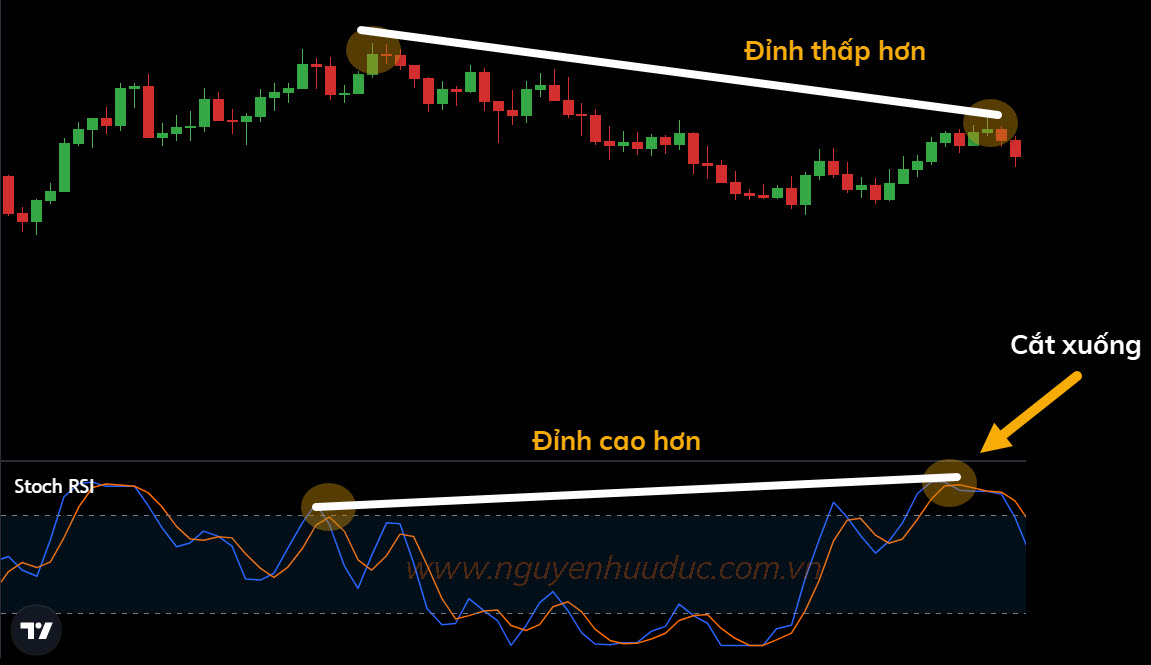 Chờ tín hiệu giao cắt xác nhận từ Stochastic